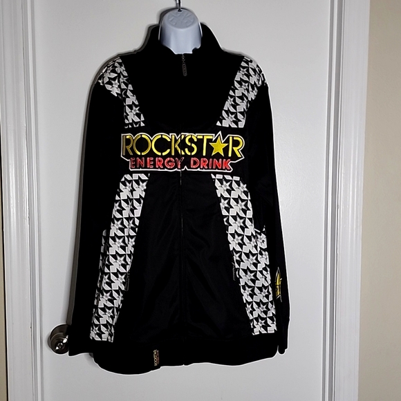 Rockstar Energy Drink Full Zip Jacket Size L - Picture 1 of 5